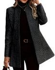 Women's Ankle Length Coat with Notch Lapels – Elegant Winter Coats for Women 7