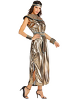 Women’s Elegant Cleopatra Halloween Costume Dress | Maxi 1