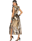 Women’s Elegant Cleopatra Halloween Costume Dress | Maxi 2