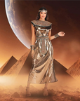 Women’s Elegant Cleopatra Halloween Costume Dress | Maxi 4