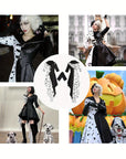 Women’s Hooded Dalmatian Halloween Movie Costume Dress | Asymmetrical High Low 5