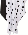 Women’s Hooded Halloween Movie Costume Dress | Asymmetrical Dalmatian 5