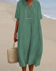 Women's Summer Dress, Lightweight Casual Loose Fit in Vibrant Colors 10
