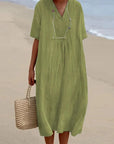 Women's Summer Dress, Lightweight Casual Loose Fit in Vibrant Colors 9