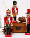 WoodSplendor | Set of 6 Mini Nutcracker Ornaments 2
