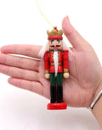 WoodSplendor | Set of 6 Mini Nutcracker Ornaments 5