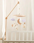 Wooden Baby Mobile – Natural Crib Mobile for Soothing Sleep and Nursery Decor 4