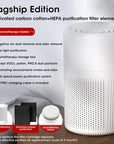 ZenAir | Mini Air Purifier with HEPA Filter for Fresh, All-Day Clean Air 6