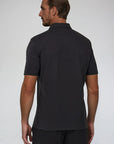 Ethan | Modern Stylish Black Polo Shirt 2