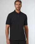 Ethan | Modern Stylish Black Polo Shirt 1