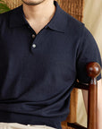 Charles | Polo Classico in Lino Traspirante