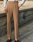 Carrington | Klassische hochtaillierte maßgeschneiderte Hose