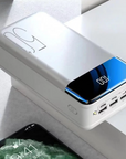 Banco de energía de carga ultra rápida – batería portátil de 100,000mAh para teléfonos, tabletas y portátiles