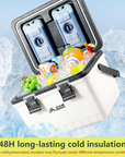 Borsa frigo portatile ad alta capacità per campeggio e viaggi