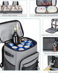 Wasserdichte Lunch-Food-Box-Rucksack für Outdoor-Picknick und Reisen