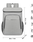 Picnic and Camping Backpack with Insulated Cooler for Hiking