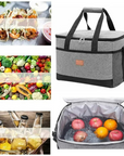 Wasserdichte Kühltasche mit großer Kapazität für Picknicks