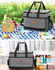 Waterproof Large Capacity Cooler Bag for Picnics