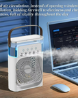 Portable Cooling Fan with Three in One Air Cooler Design