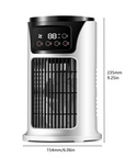 Portable Water-Cooled Fan with Humidifier for Indoor Spaces