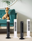 Electric Bladeless Desktop Fan with Tower Design