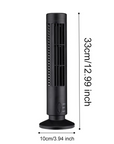 Electric Bladeless Desktop Fan with Tower Design