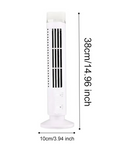 Electric Bladeless Desktop Fan with Tower Design