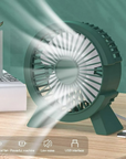 Tragbarer Kühlventilator Klein Elektrisch und Leicht