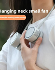 Tragbarer Mini-Halsventilator Faltbar USB Wiederaufladbar