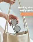 Tragbarer Mini-Halsventilator Faltbar USB Wiederaufladbar