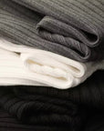 Eamon Quarter Zip Sweater-Sweaters-White-S-EdelmannandCo.