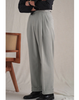 Fabio Palermo Premium Dress Trousers-French Gray-29-EdelmannandCo.