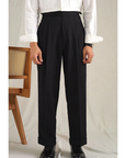 Fabio Palermo Premium Dress Trousers-French Gray-29-EdelmannandCo.