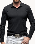 Marius Comfortable Polo Shirt-Blue-S-EdelmannandCo.