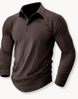 Marius Comfortable Polo Shirt-Brown-S-EdelmannandCo.