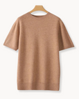 Merino Wool Shirt-Camel-XS-EdelmannandCo.