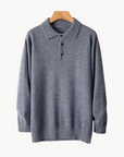 Merino Wool Shirt-Gray-XS-EdelmannandCo.