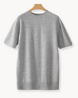 Merino Wool Shirt-Light Gray-XS-EdelmannandCo.