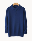 Merino Wool Shirt-Navy-XS-EdelmannandCo.