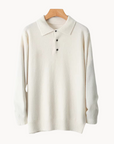 Merino Wool Shirt-White-XS-EdelmannandCo.