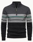 Soho Pullover Zip-up-Sweaters-Grey-S-EdelmannandCo.