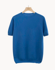 Solona Wool Shirt-Saphire-S-EdelmannandCo.