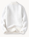 Tedd Fleece Sweater-Sweaters-Khaki-S-EdelmannandCo.