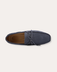Ethan | Elegant Gray Suede Moccasin Slippers 2