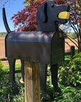 CritterPost – Handcrafted Animal Mailbox in Rustproof Metal for Outdoor Use