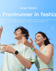 Reloj inteligente de fitness con monitor de frecuencia cardíaca, 10 modos de seguimiento deportivo, diseño elegante y delgado, y conectividad con smartphone