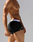 Klaus | Low-Waist Surf Badehose mit Taschen-Design