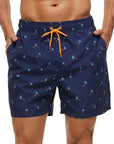 Mike | Hawaii Stil Bedruckte Bade- und Surfshorts