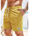 Henrik | Leichte gerippte Sommer-Cord-Shorts