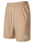 Henrik | Leichte gerippte Sommer-Cord-Shorts